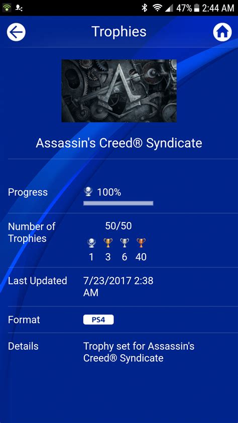 assassin's creed syndicate platinum.